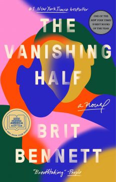 The Vanishing Half by Britt Bennett book cover. 