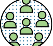 illustration icons of a group of individuals