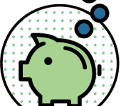 illustration of a piggy bank